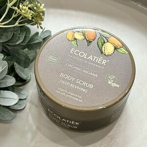 Body Scrub with Organic Argan Oil Deep Reviving Salt Exfoliating Body Scrub NEW